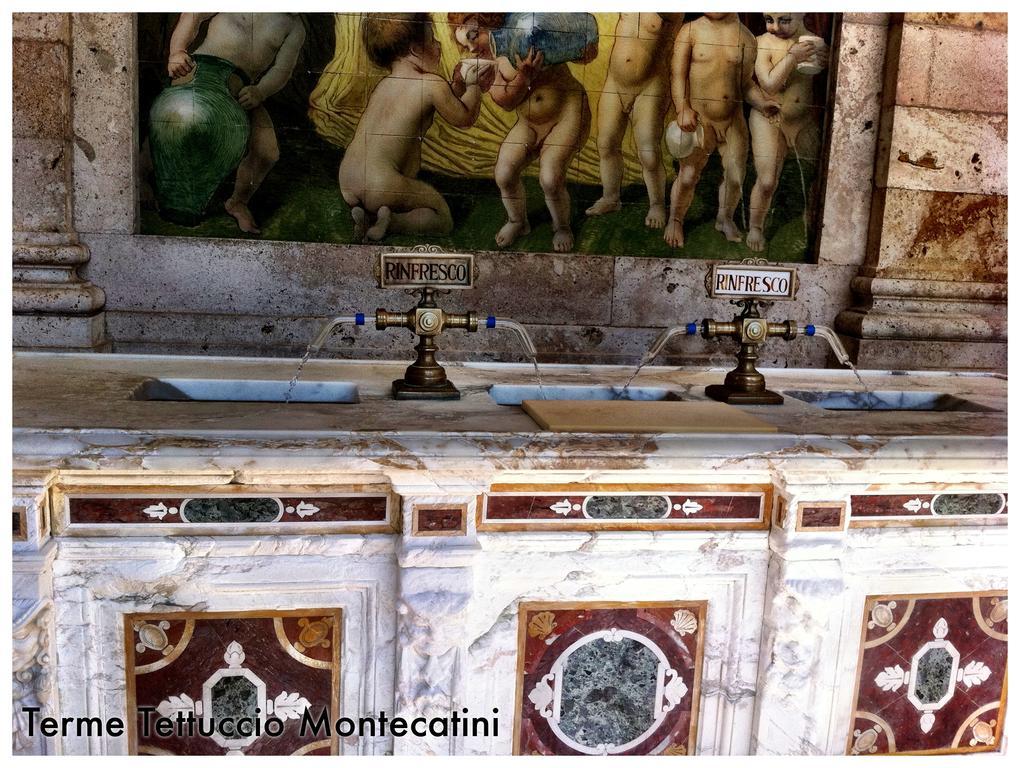 Grand Hotel & La Pace Spa Montecatini Terme Kültér fotó