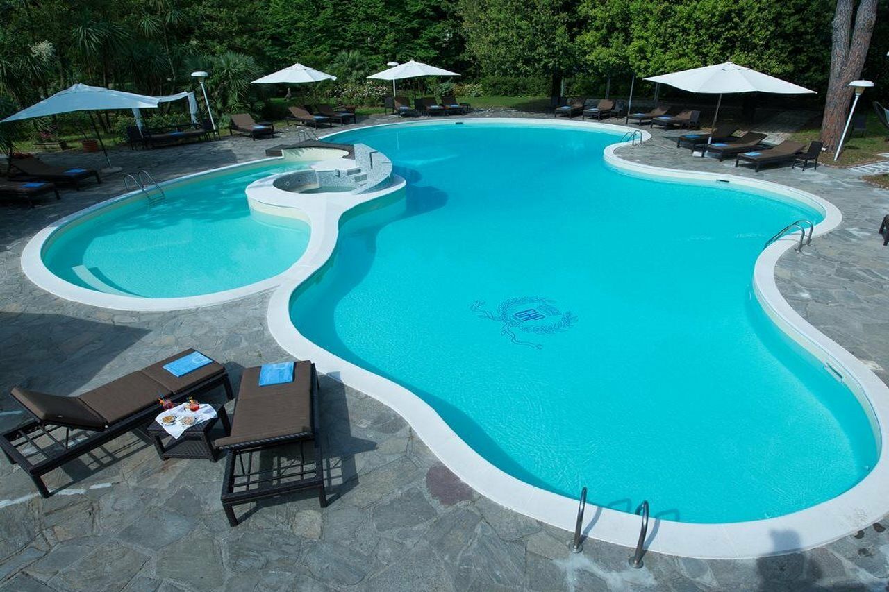 Grand Hotel & La Pace Spa Montecatini Terme Kültér fotó
